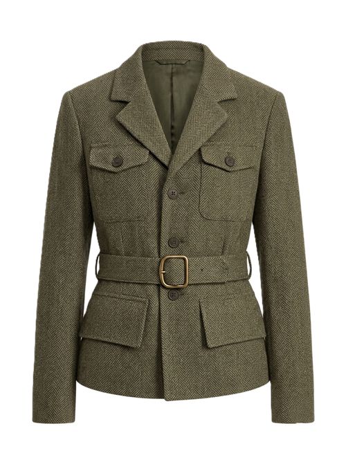 woven-blazer/sportcoat loden Polo Ralph Lauren | 211-B17234-001LODEN HERRINGBONE